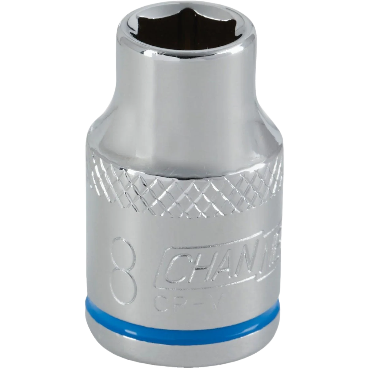 Smooth Channellock 3 8 in. Drive 8mm 6-Point Shallow Metric Socket Top-Quality