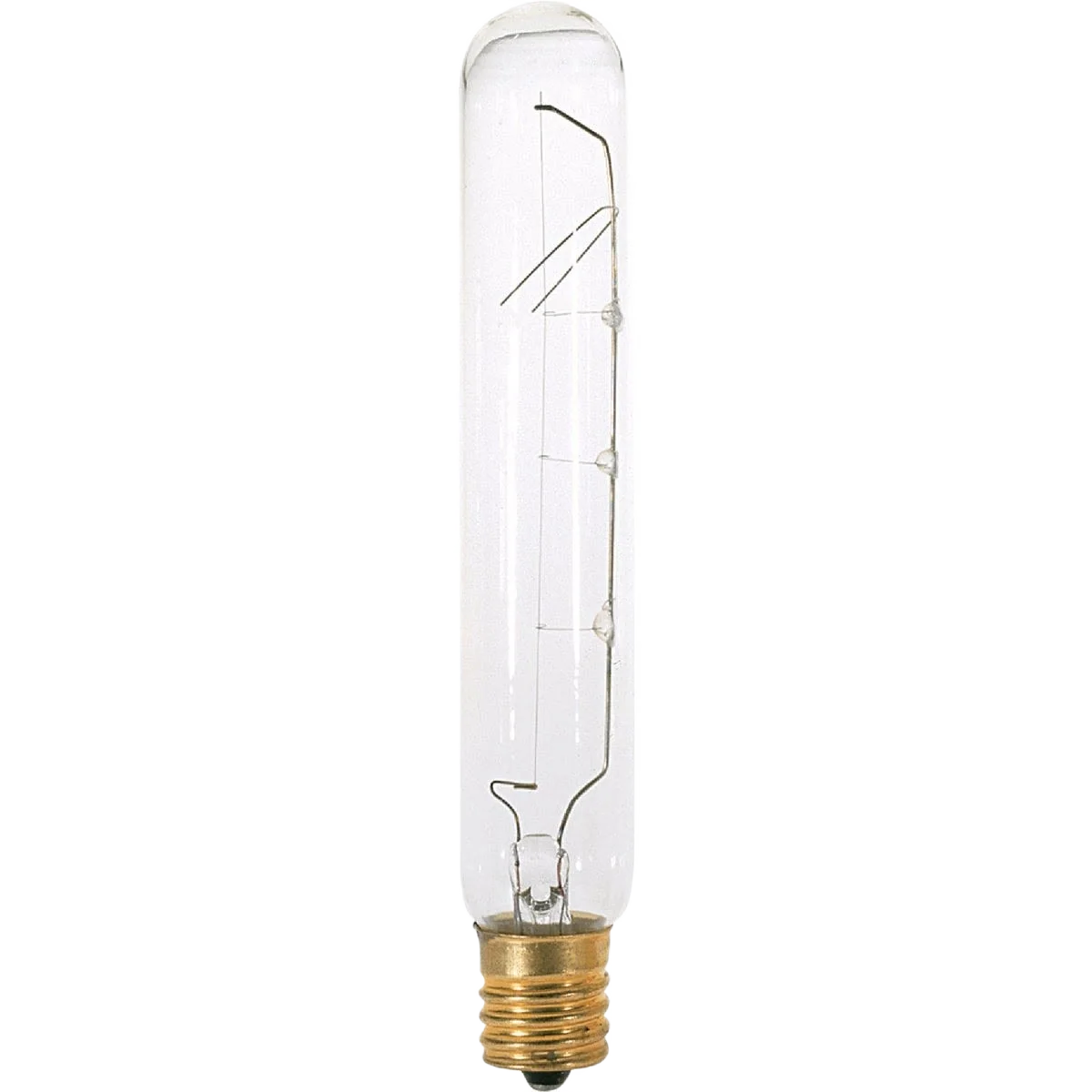 Environmentally Friendly Satco 25 Watt T6-1 2 Intermediate Base Incandescent Tubular Light Bulb Casual