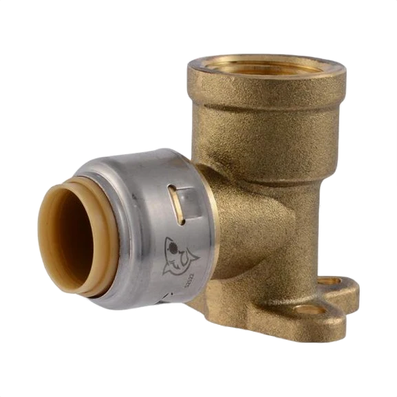 Professional SharkBite Max 1 2 PTC x 1 2 FPT 90 Deg. Push-to-Connect Drop Ear Elbow Superior