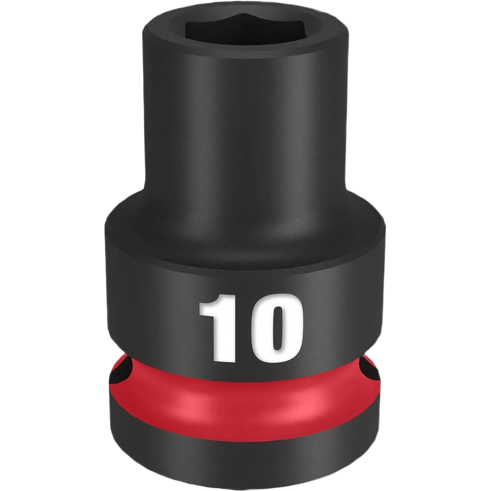 Reliable Milwaukee SHOCKWAVE™ Impact Duty™ 1 2 Drive 10-mm 6 Point Socket Comfortable