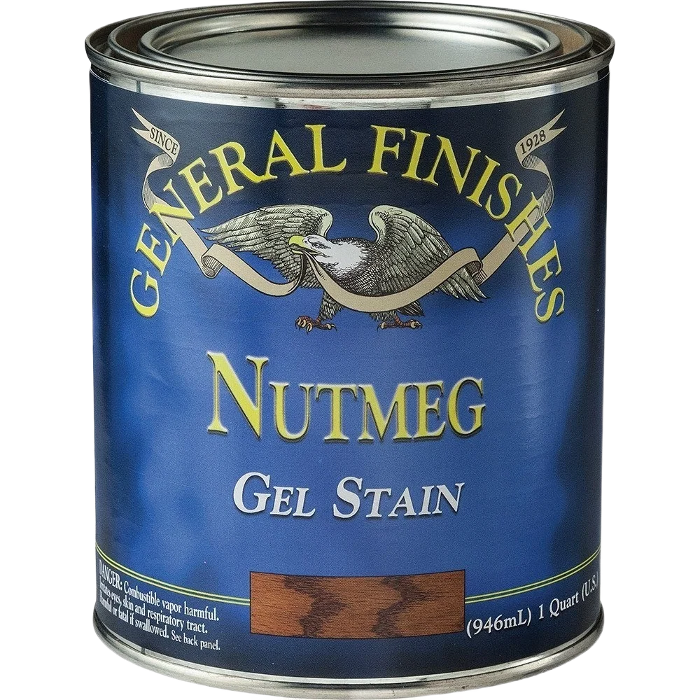 Classic General Finishes Nutmeg Gel Stain 1 2 Pint Efficient