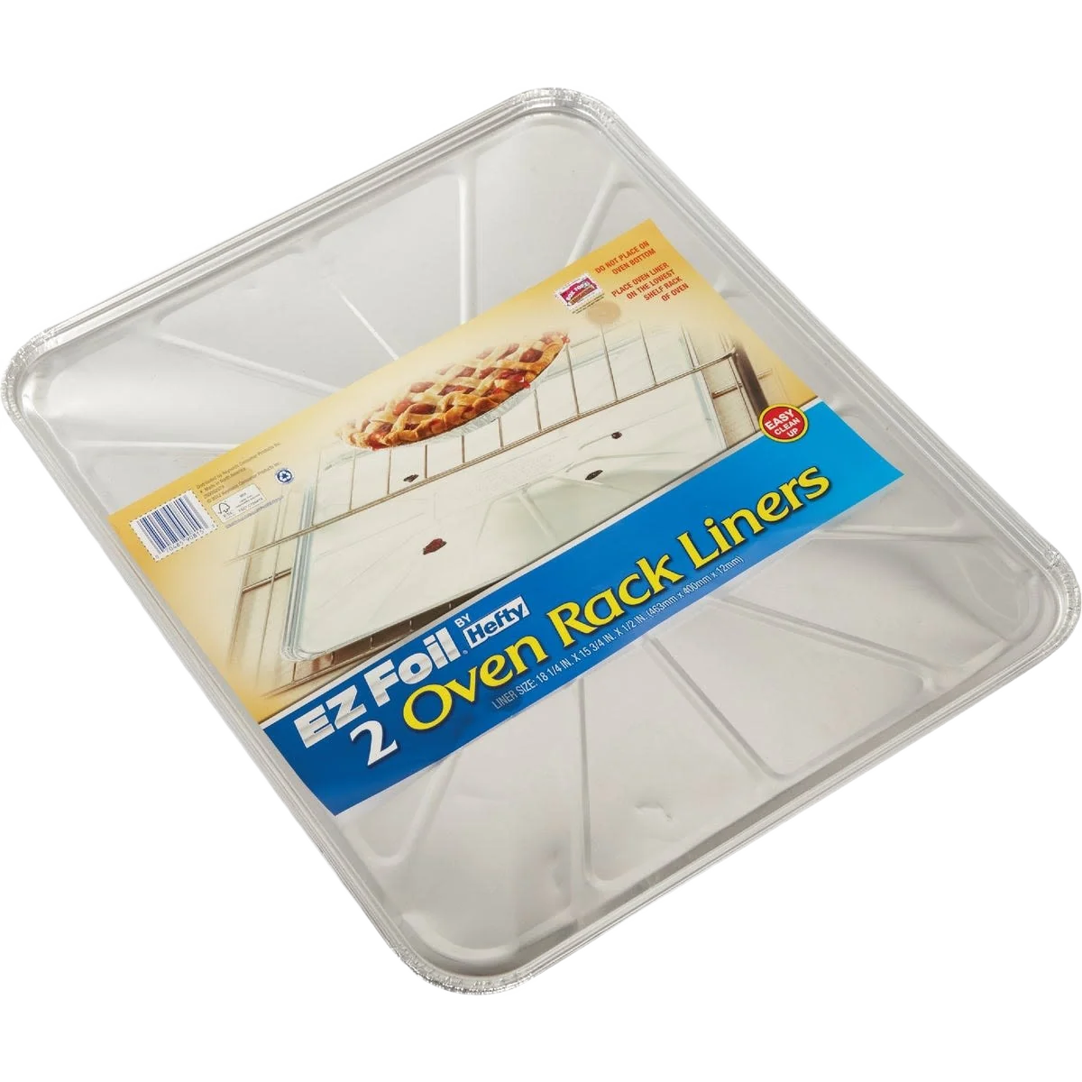 Superior EZ Foil Oven Rack Liner 2-Pack Relaxed