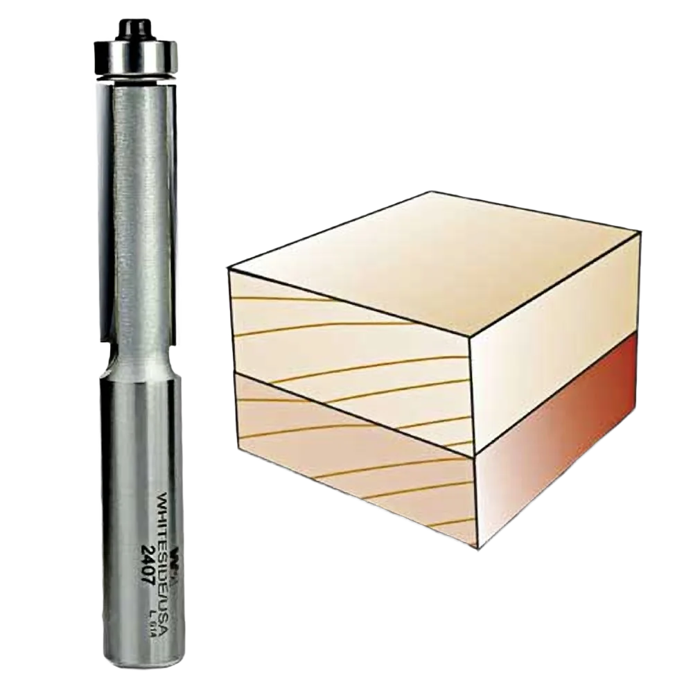 First-Class Whiteside Flush Trim Bit 1 2 in. SH x 1 2 in. CD x 1-1 2 in. CL Exclusive