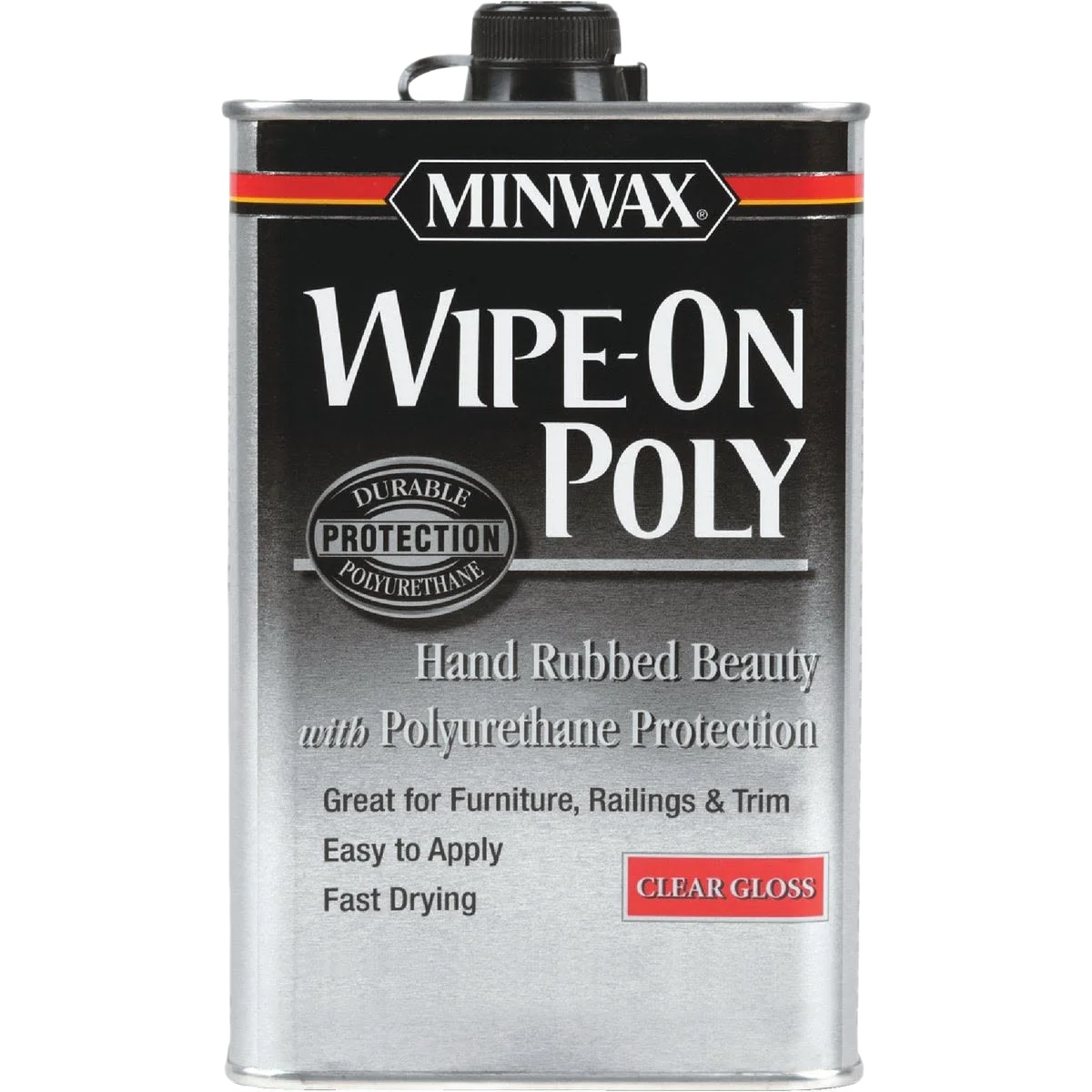 Artisan Minwax Clear Gloss Wipe-On Interior Polyurethane 1 Pint Smart
