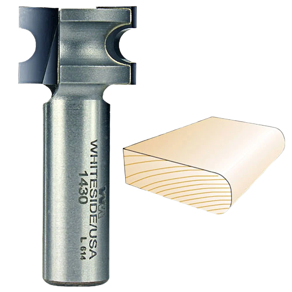 Luxury Whiteside Bull Nose Bit 1 2 in. SH x 1 8 in. R x 1 4 in. CD Relaxed
