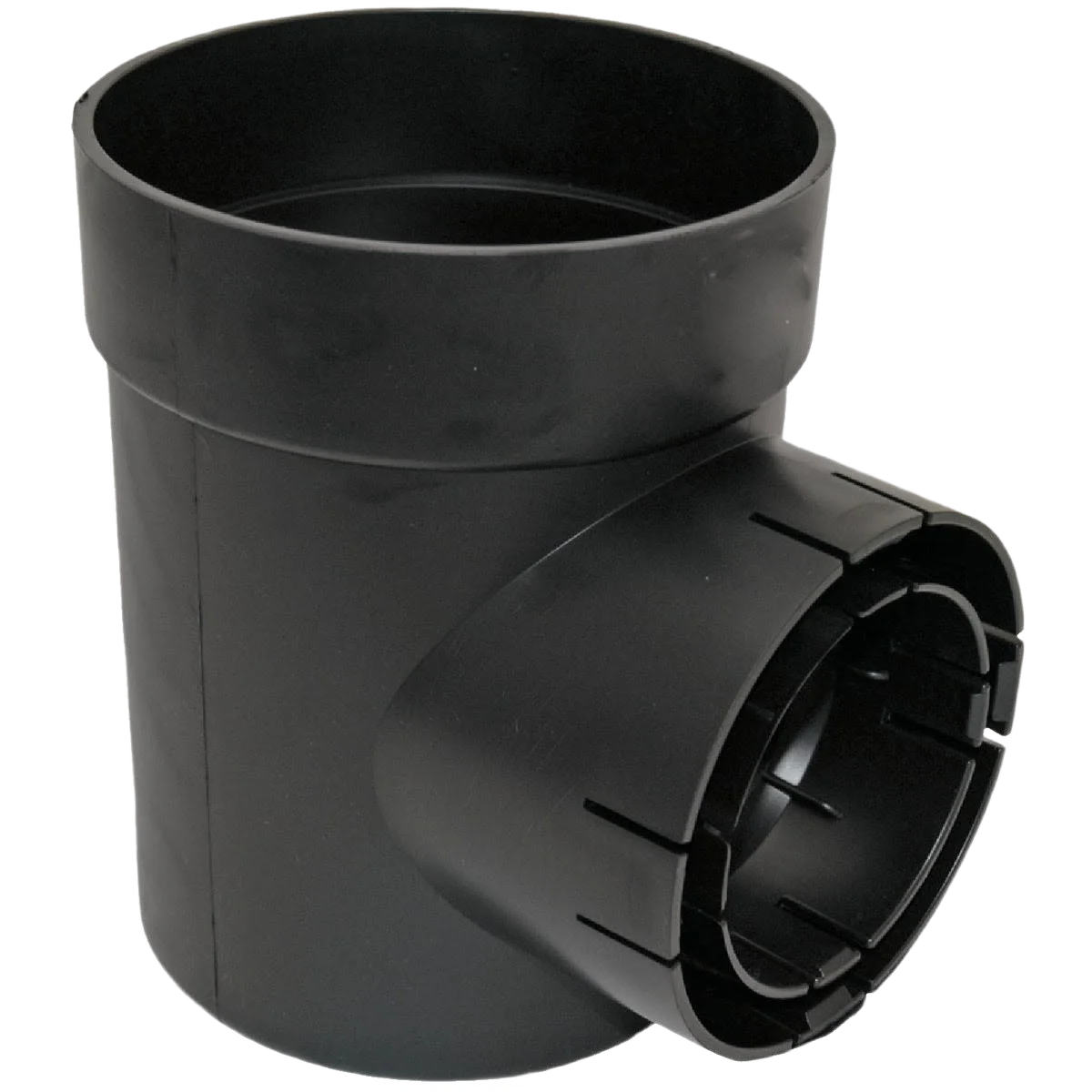 Professional NDS Black Spee-D Single Catch Basin Outlet 6 in. Easy-to-Use
