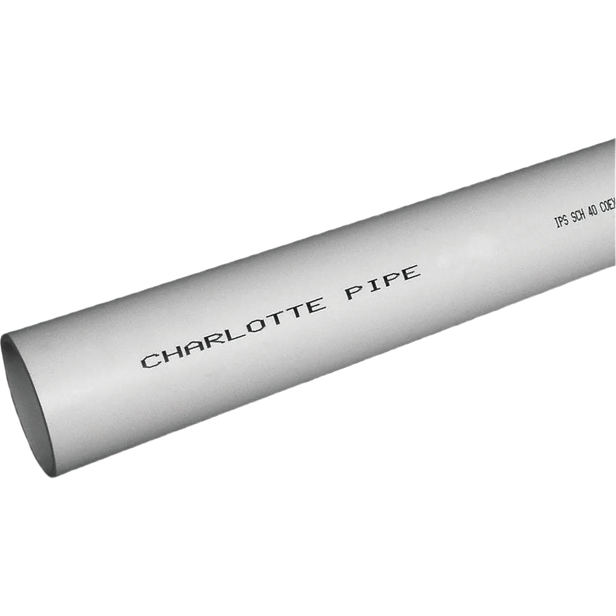 Breathable Charlotte Pipe Schedule 40 PVC-DWV Cellular Core Pipe 3 In. x 10 Ft. High-Performance