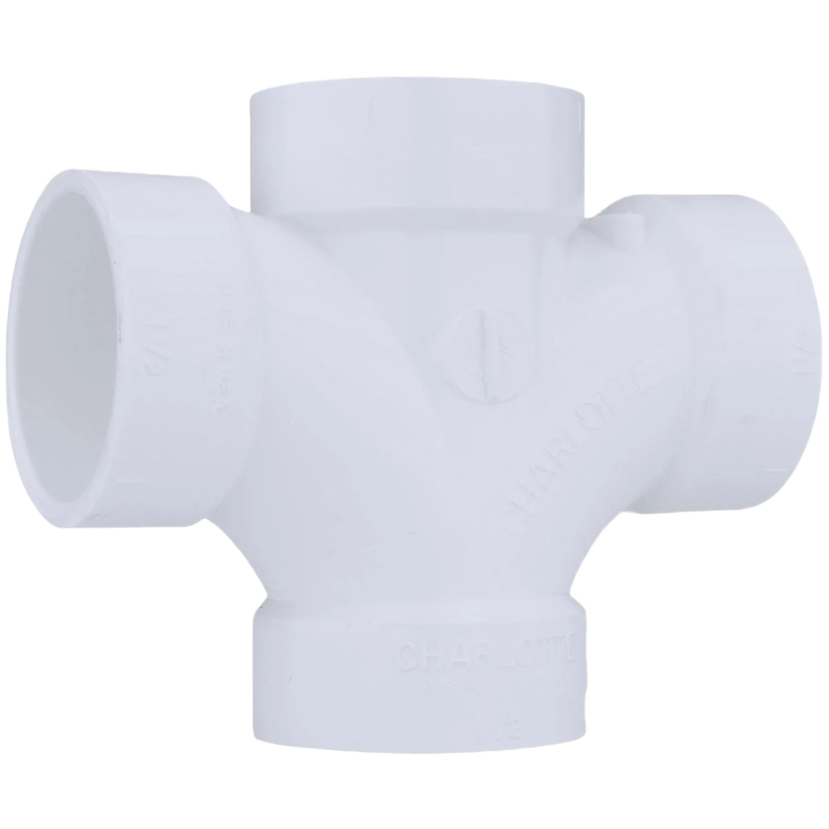 Pure Charlotte Pipe 1-1 2 In. Double Sanitary Tee Next-Generation