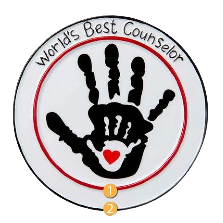 Selected PolarX Personalized Counselor Ornament Professional