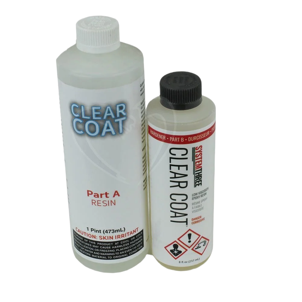 Long-Lasting System Three Clear Coat Kit 1-1 2 Pint Artisan