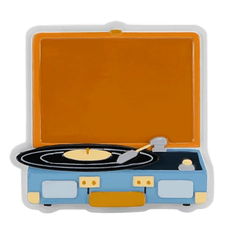 Soft PolarX Personalized Vintage Record Player Ornament Expertly Made