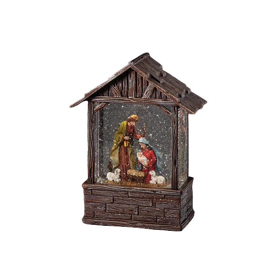 Consistent Roman USB Swirl Stable with Holy Family Fine Crafted