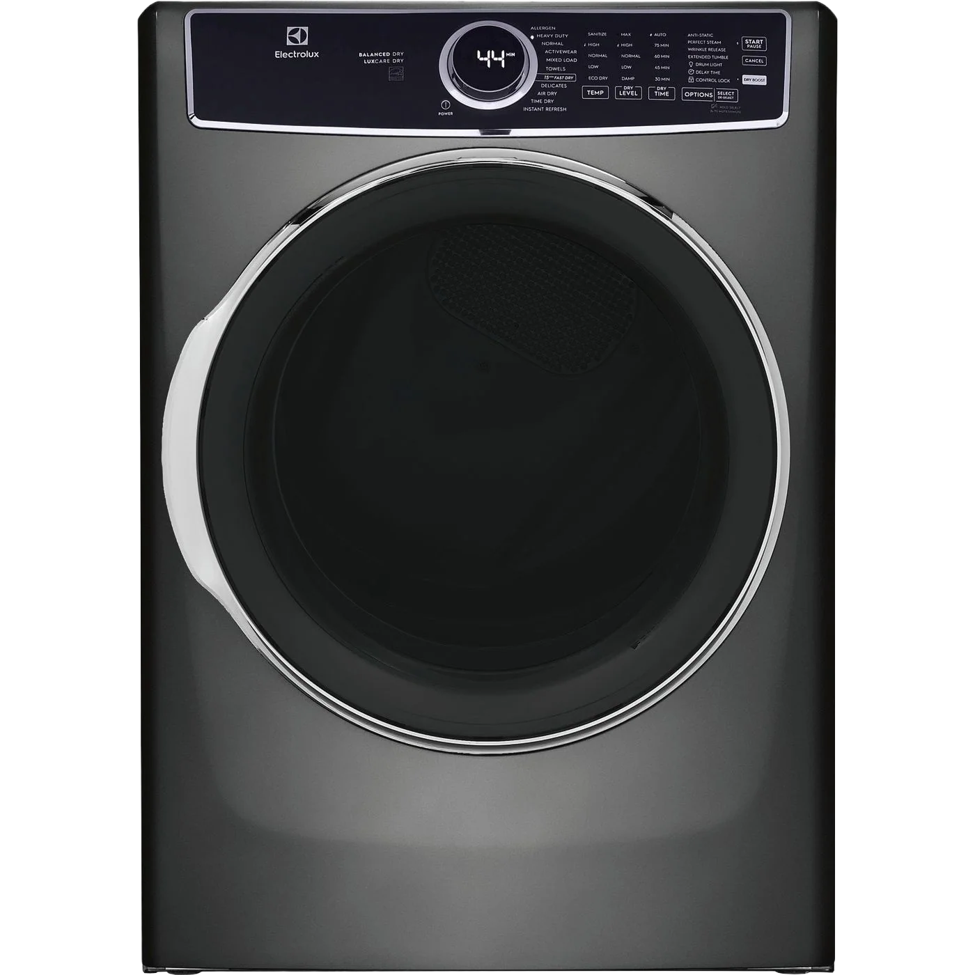 Artisan Front Load Steam™ Electric Dryer with Balanced Dry™ and Instant Refresh – 8.0 Cu. Ft. Elegant