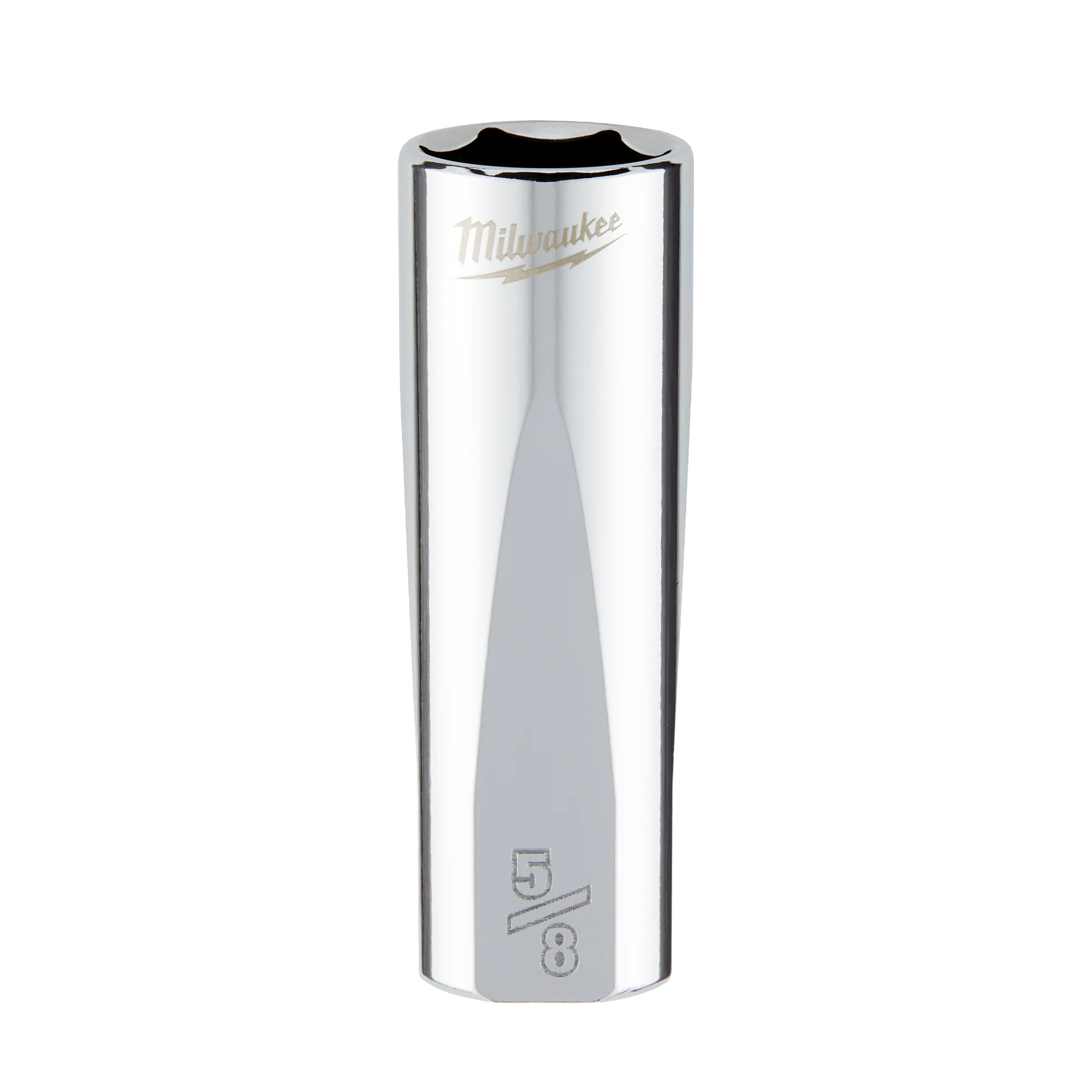 Fashionable Milwaukee 3 8 Drive 5 8 SAE Deep Socket with FOUR FLAT™ Sides Powerful