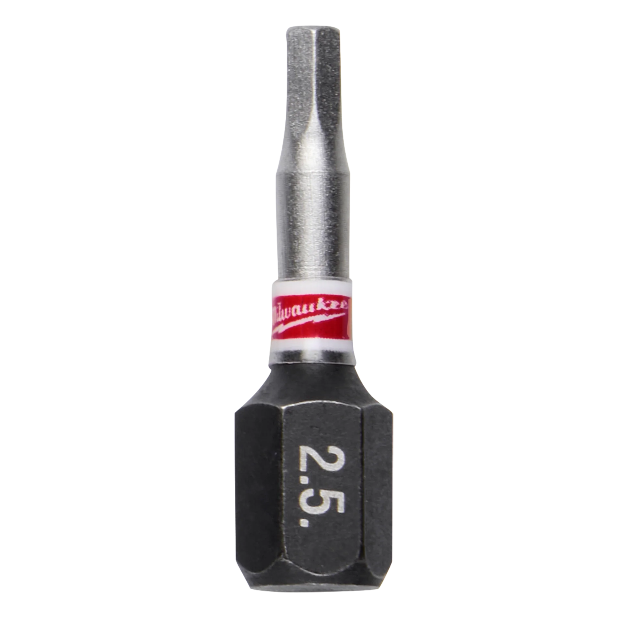 Premium Milwaukee SHOCKWAVE™ Impact Duty 1 Hex 2.5MM Insert Bits Bulk 25 Soft