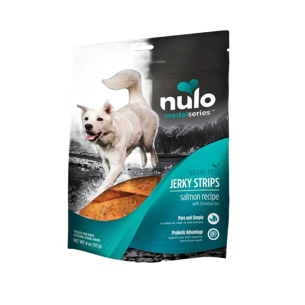 Smart Nulo Grain Salmon Jerky Strips 5 oz. Reusable