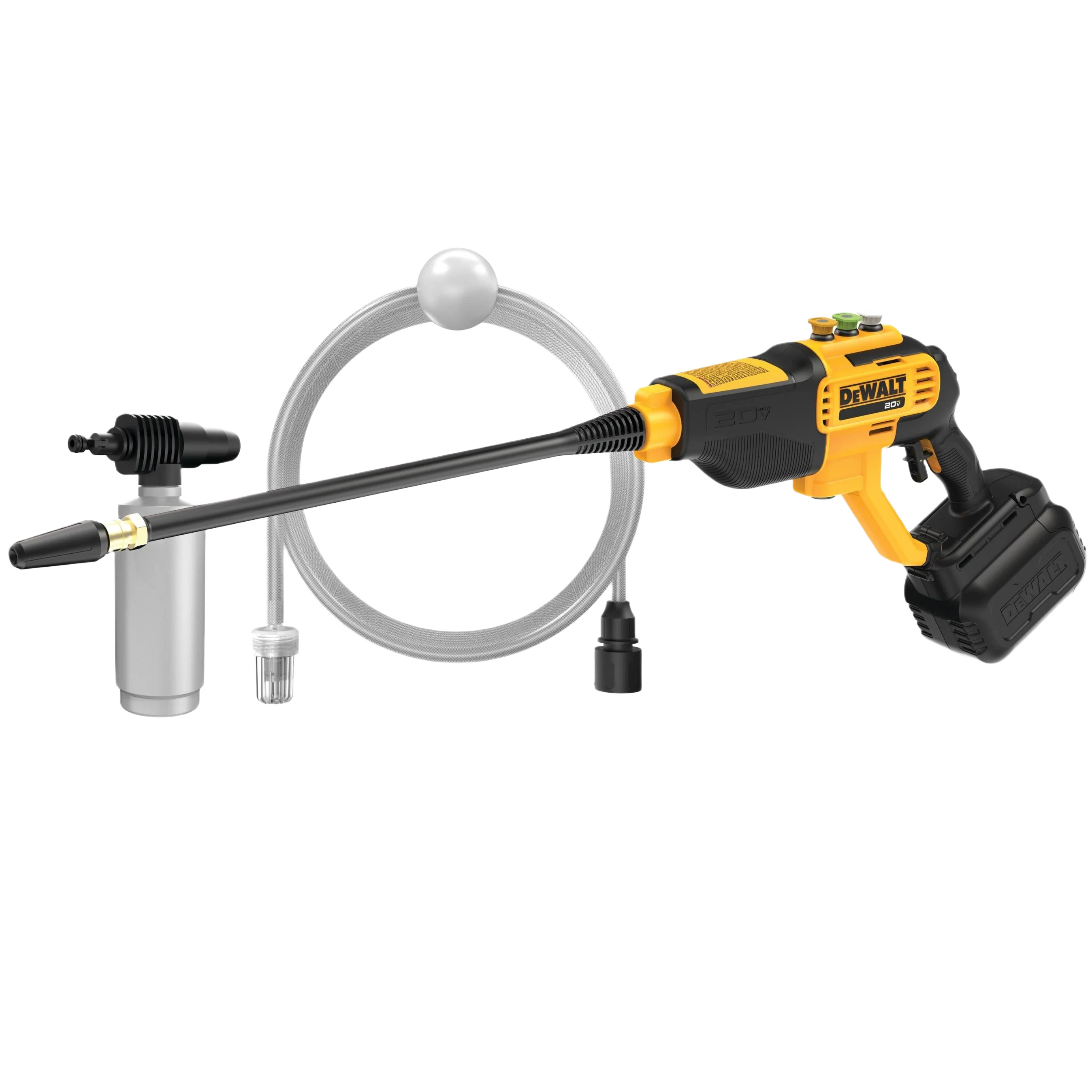 Green DEWALT 20V MAX 550 PSI Cordless Power Cleaner Tool Only Original Design
