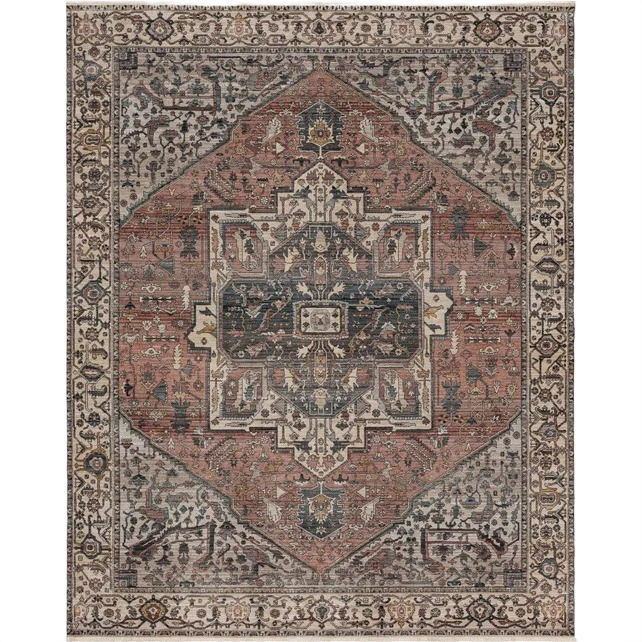 Advanced Karastan Echo Angelino Pudra Rug 5' x 7'10 Versatile
