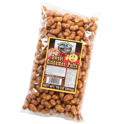Recyclable Backroad Country Sweet Cinnamon Puffs 16 oz. Prestigious