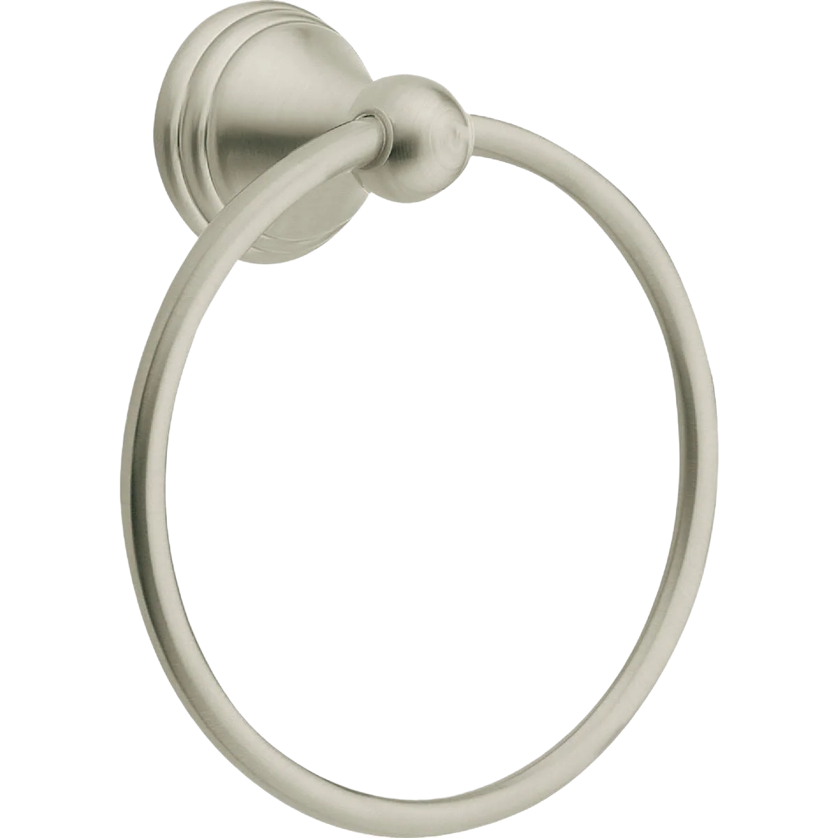 Responsible Moen Preston Brushed Nickel Towel Ring Proven