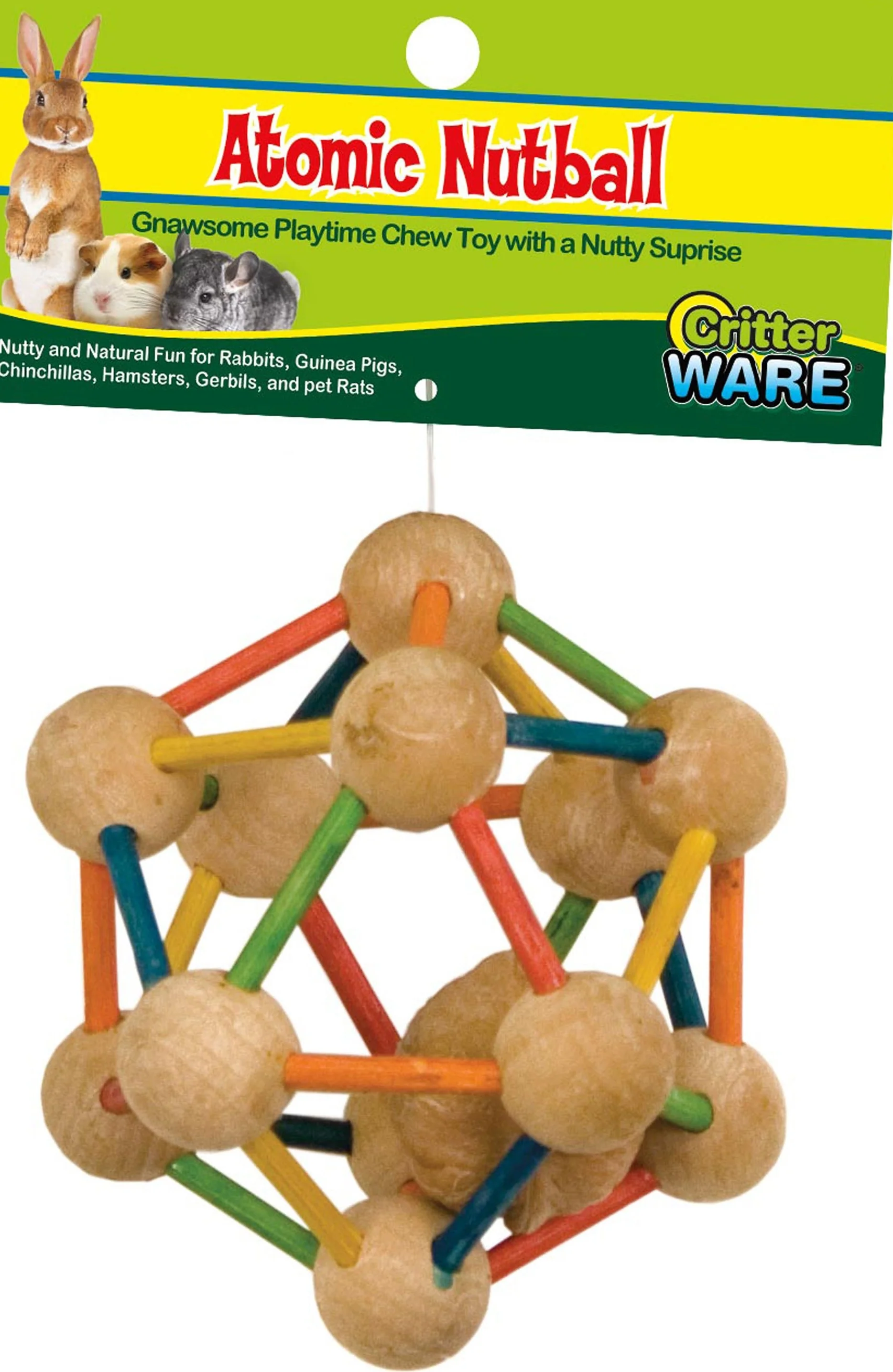 Relaxed Ware Atomic Nutball Large Chew Toy Verified
