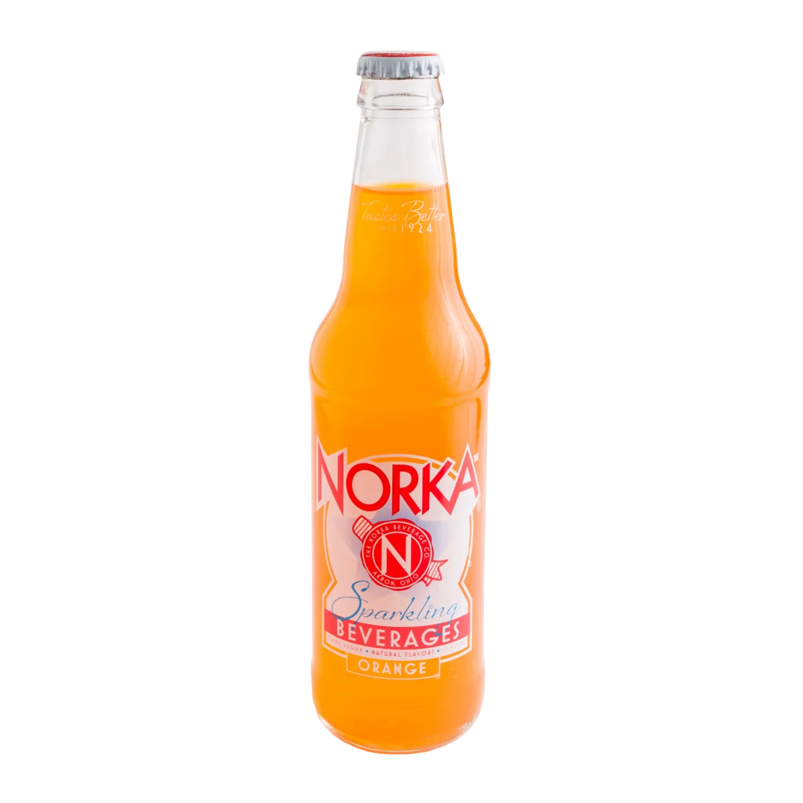 Healthy NORKA Sparkling Orange Beverage 12 oz. Innovative
