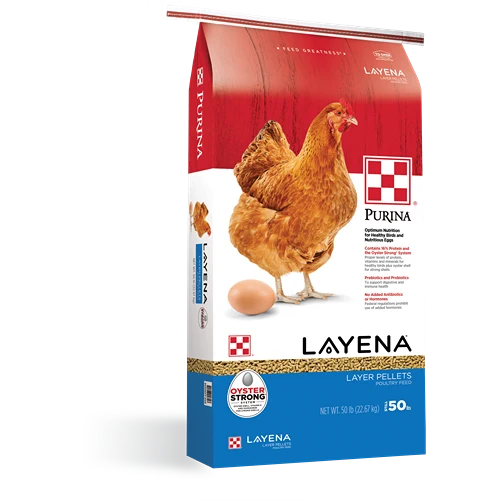 Efficient Purina Layena Pellets Sunfresh Recipe Poultry Feed 50 lb. Proven