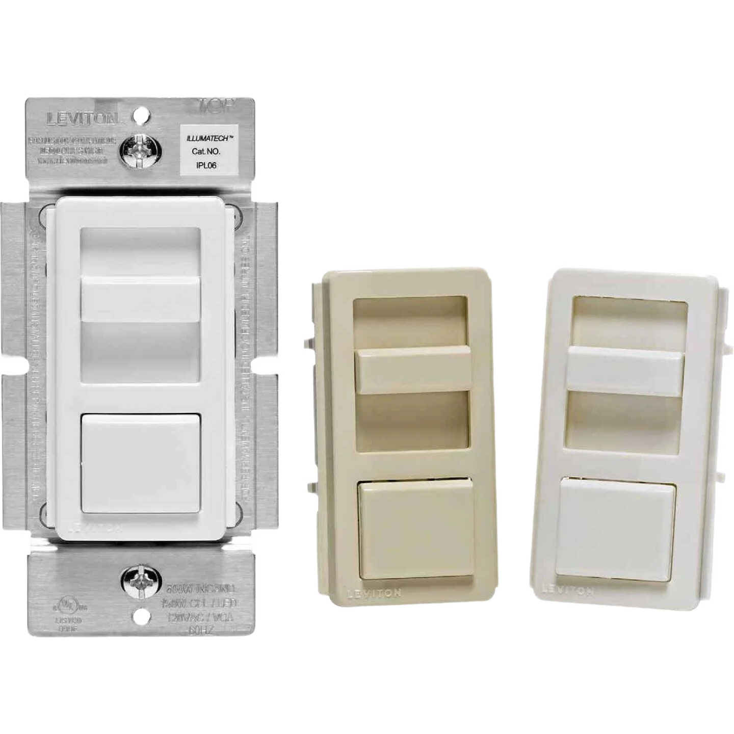 Eco-Friendly Leviton Decora Color Change Slide Dimmer Switch Kit Soft
