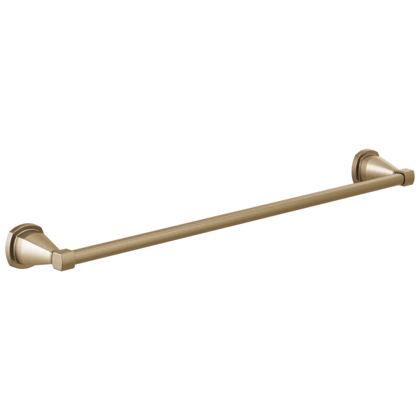 High-Performance Delta Stryke Champagne Bronze Towel Bar 24 in. Official