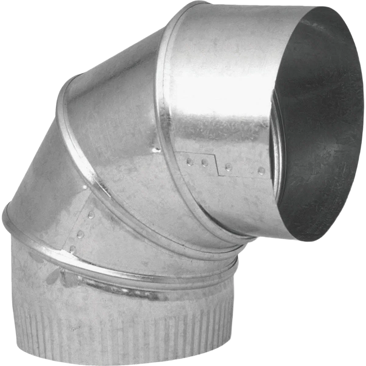 Top-Quality Imperial 26 Ga. 4 In. Galvanized Adjustable Elbow Comfortable