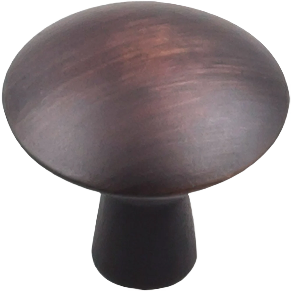 Luxury Hardware Resources 1-1 16 In. Zachary Knob Brushed Oil Rubbed Bronze Trendy