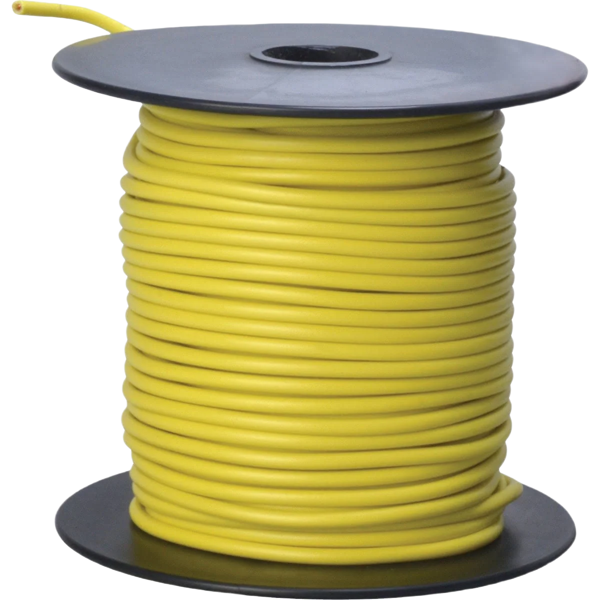 Durable Road Power 100 ft. Yellow 16-Gauge PVC-Coated Primary Wire Pure