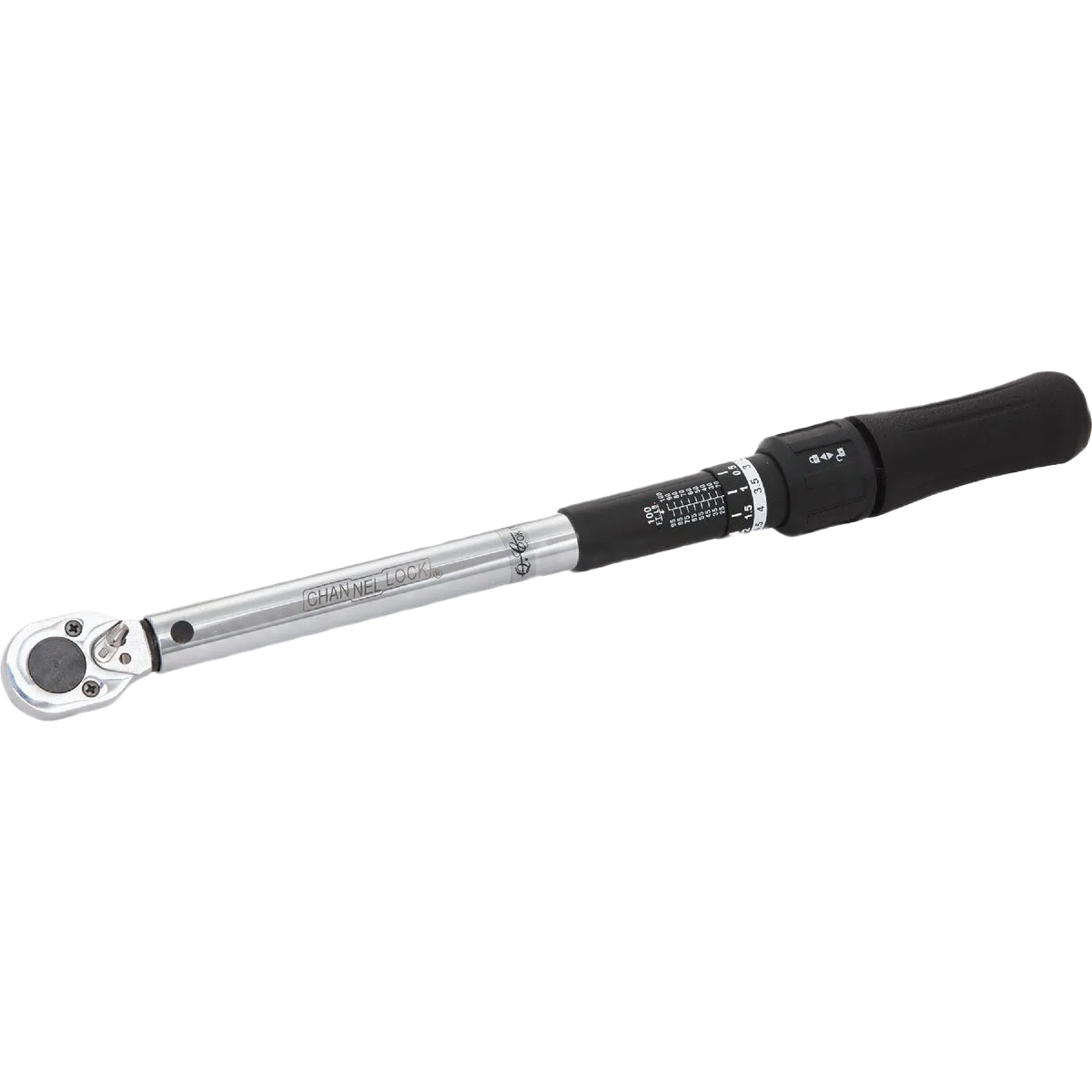 Excellent Channellock 3 8 in. Drive 20-100 ft. lb. Micrometer Torque Wrench Quality
