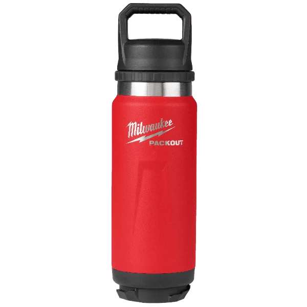 Trendy Milwaukee PACKOUT™ 24oz Insulated Bottle with Chug Lid Durable