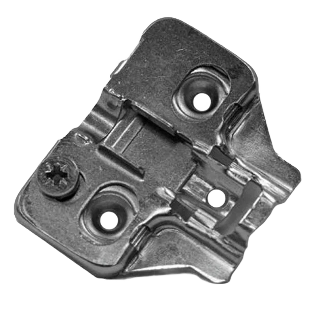 Convenient Pro Value 4 MM Frameless Hinge Plate with Cam Adjust Versatile