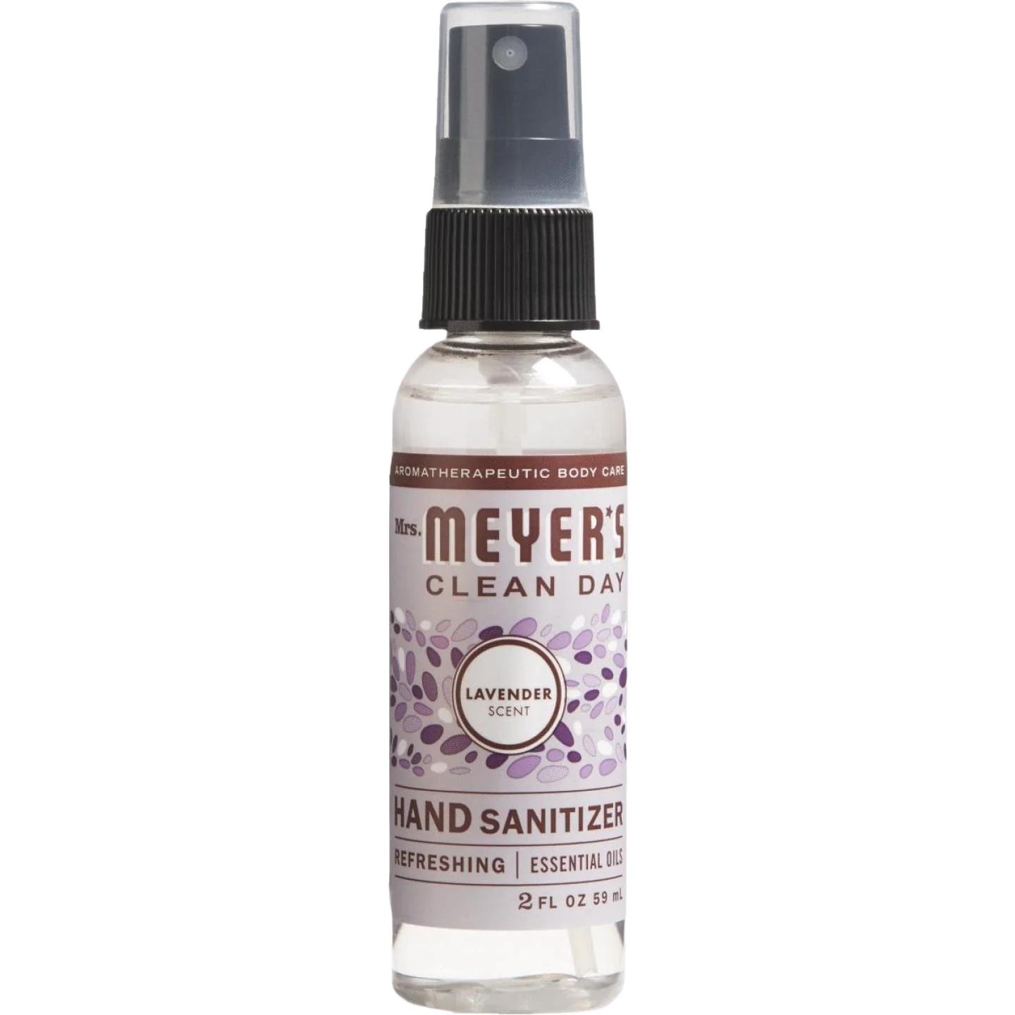 Breathable Mrs. Meyer's Clean Day Lavender Hand Sanitizer 2 oz. Green