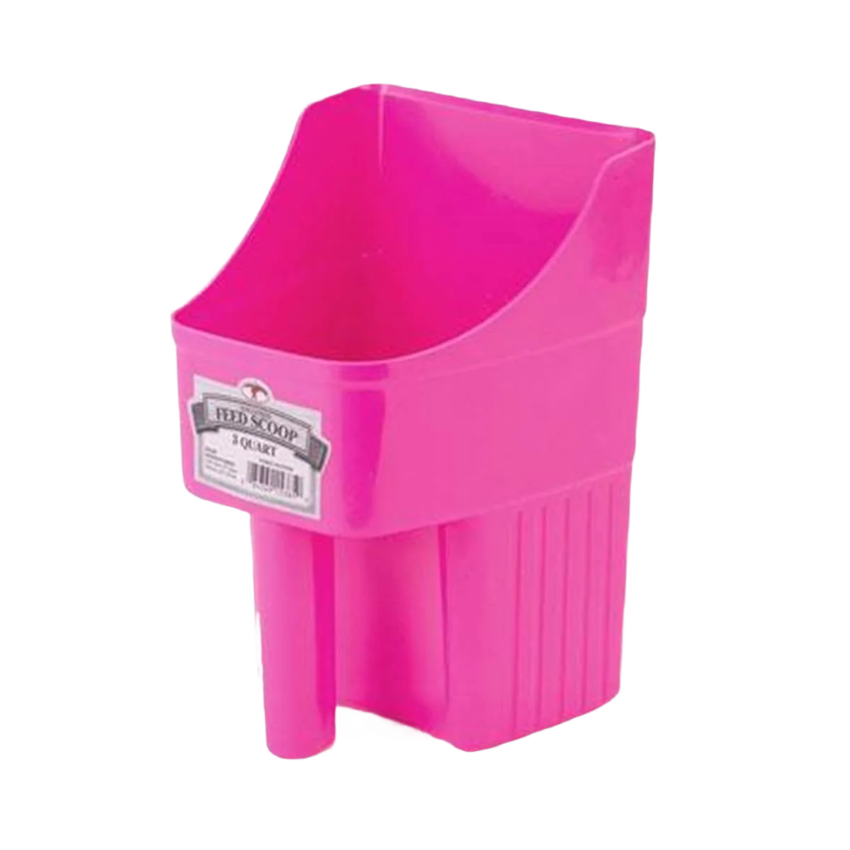 Exclusive Little Giant Pink Enclosed Feed Scoop 3 qt. Fashionable
