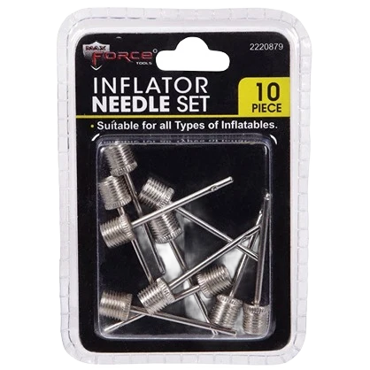 Authentic MaxForce Inflator Needle Set 10-Pack Unique