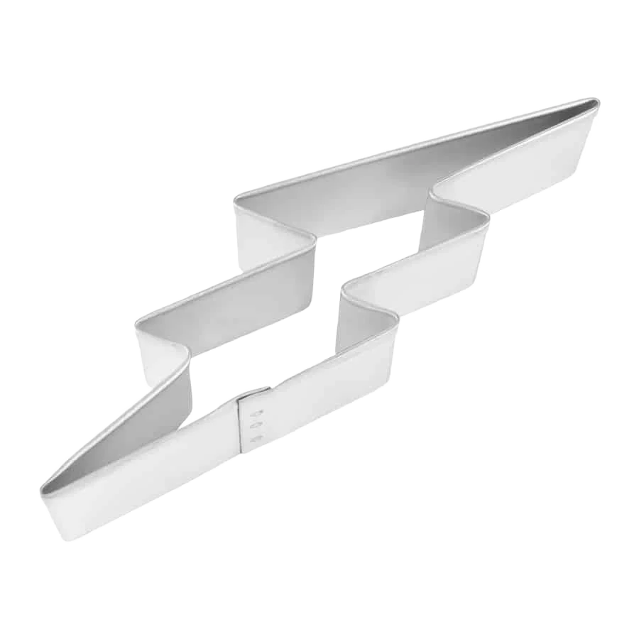 Contemporary R M International Lightning Bolt Cookie Cutter 4.75 in. Reusable