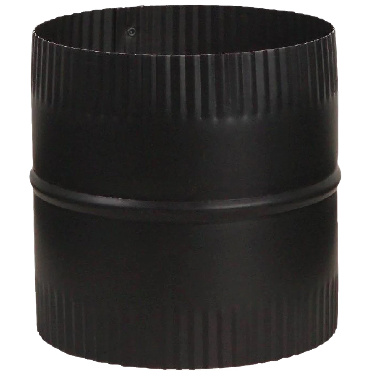 Top-Quality Imperial Black Stove Pip Connector 6 in. Lightweight