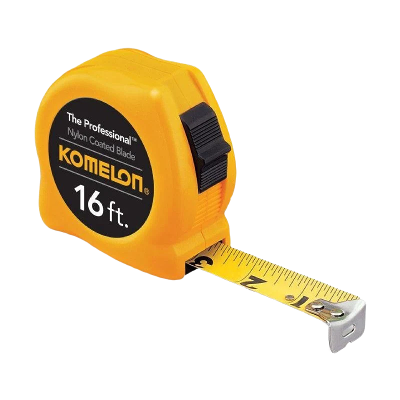 Efficient Komelon The Professional™ 12-ft. Tape Measure Lightweight