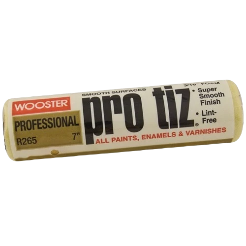 Authentic Wooster 7 in. Pro-Tiz Foam Paint Cover 3 16 in. Nap Elite