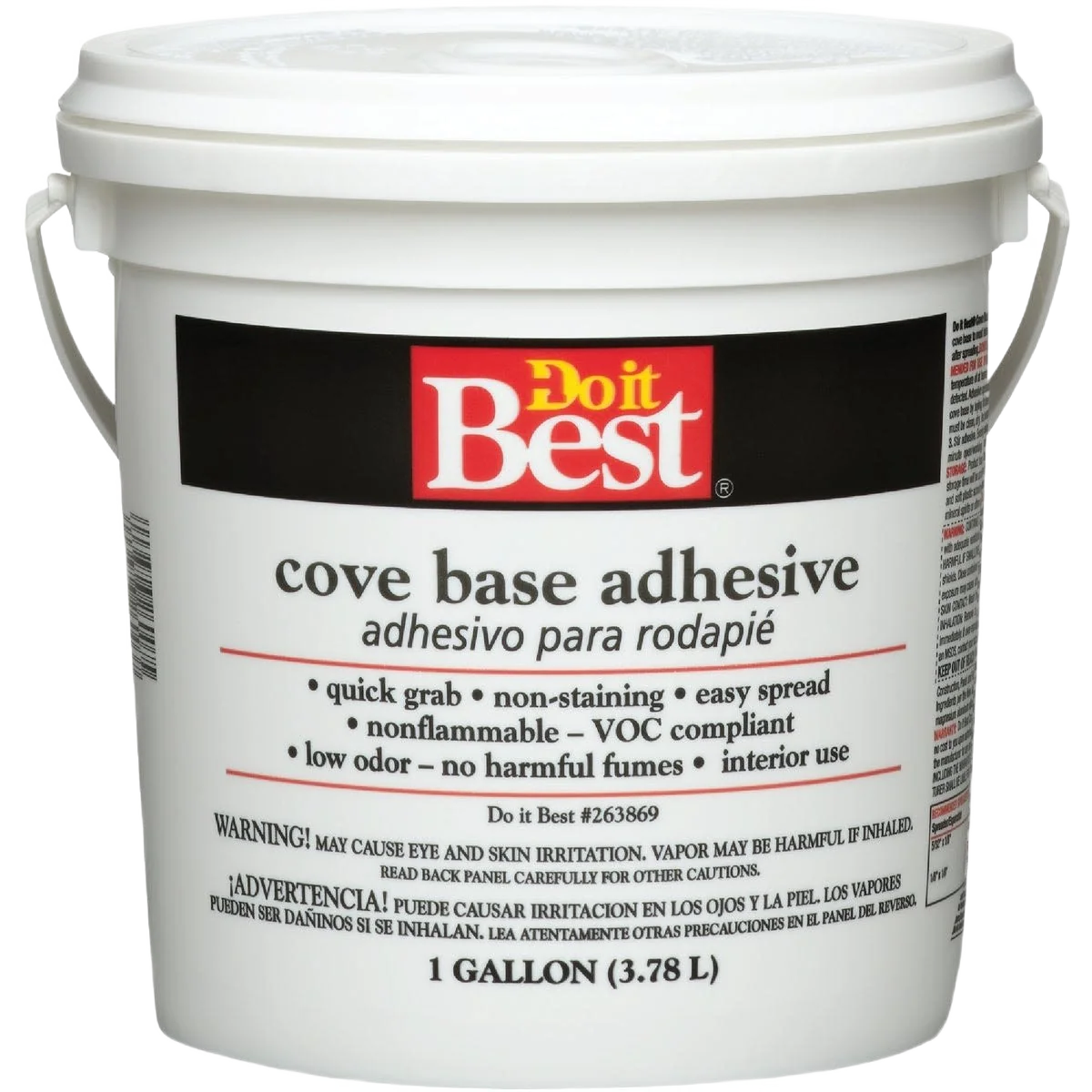 Carefully Designed Do it Cove Base Adhesive High-End