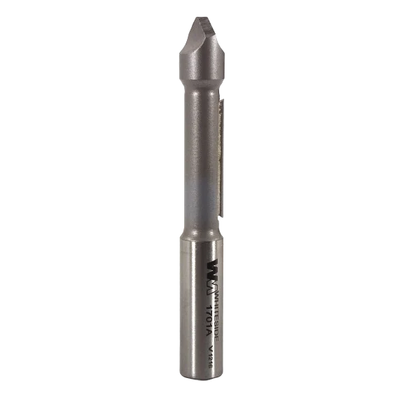 Crafted Whiteside 1701A Panel Bit w Pilot Plunge Point 3 8 in. SH Green