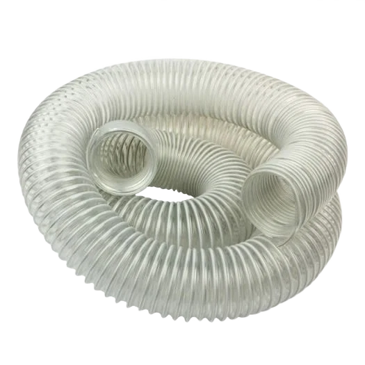 Flexible Big Horn 2-1 2 in. x 10 ft. Clear-Flex Hose Boxed Excellent