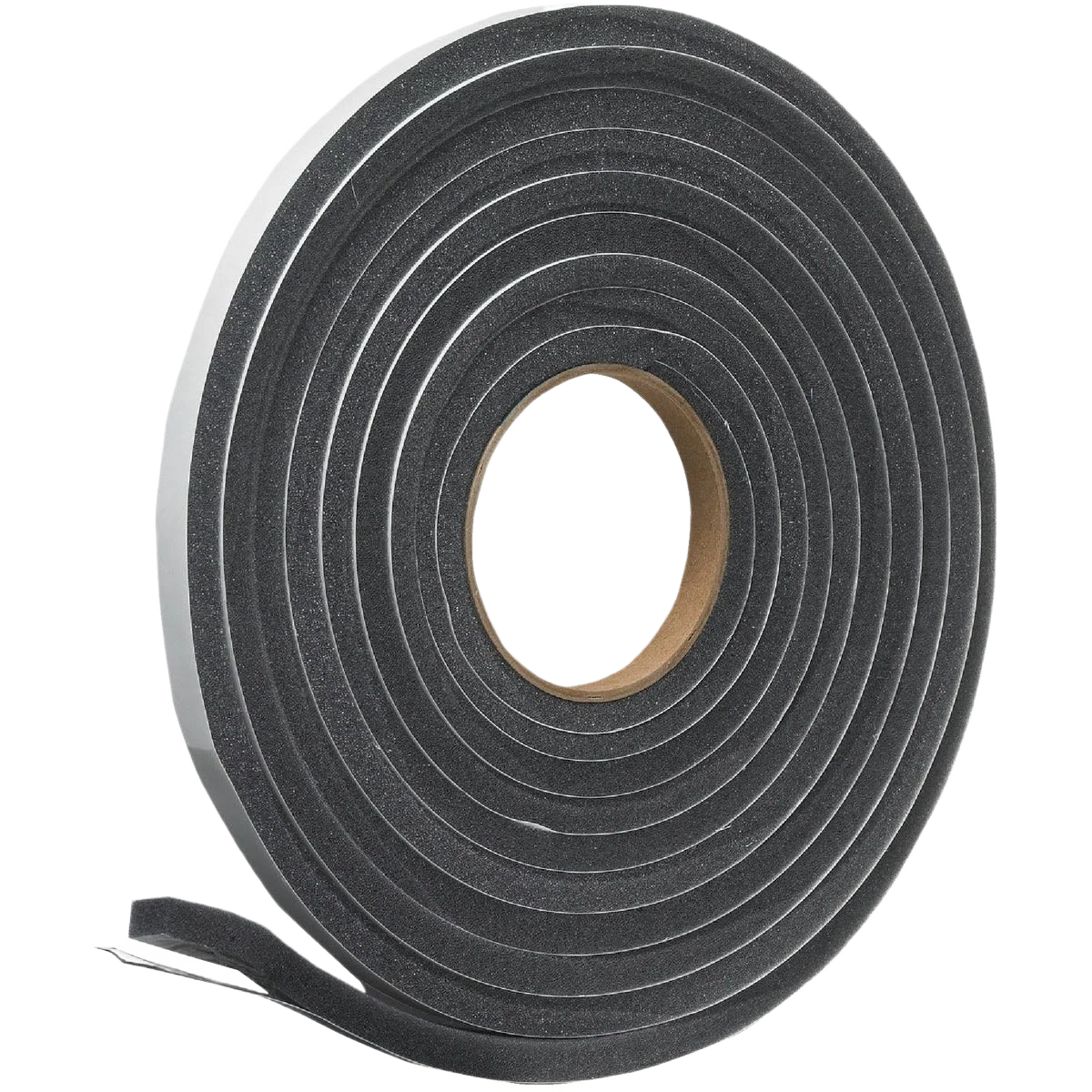 Contemporary Do it Charcoal Foam Weatherstrip Tape 1 2 In. W x 3 8 In. T x 17 Ft. L Durable