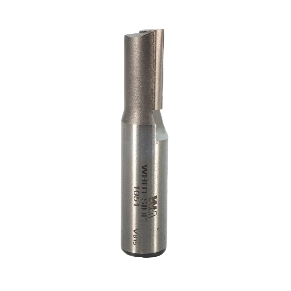 Fine Crafted Whiteside Straight Single Flute Bit 1 2 in. SH x 1 2 in. CD x 3 4 in. CL Secure