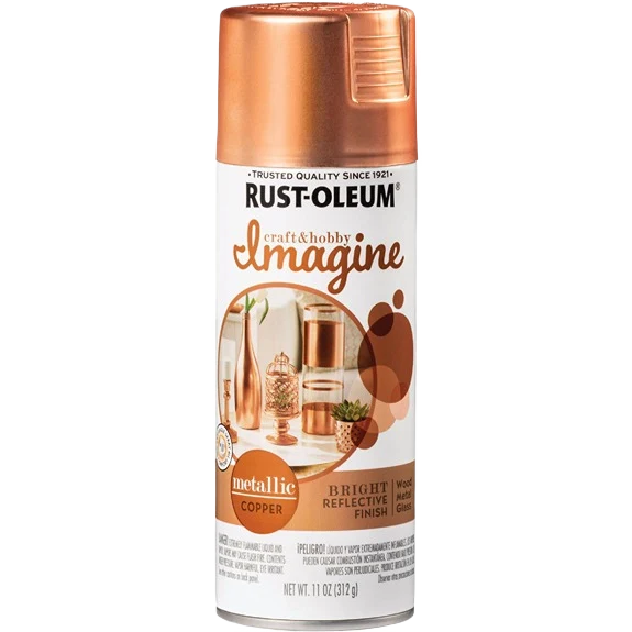 First-Class Rust-Oleum Copper Metallic Imagine Spray Paint 11 oz. Smooth