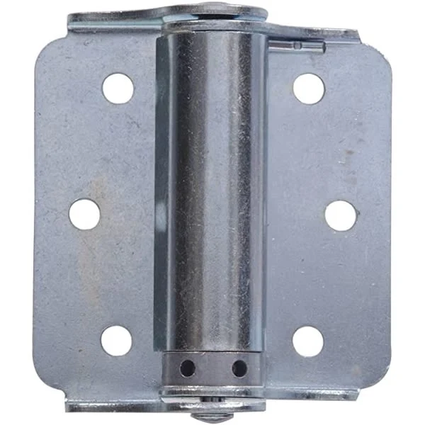 Fine Hillman 3 in. Heavy Duty Spring Hinge - Adjustable - Zinc-Plated Refined