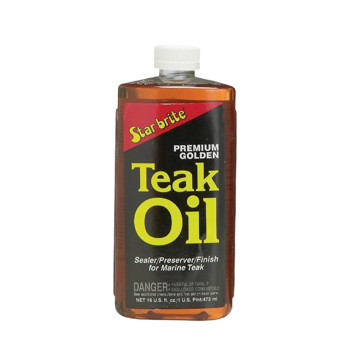 Excellent Star brite Premium Golden Teak Oil Finish 1 Pint Pure